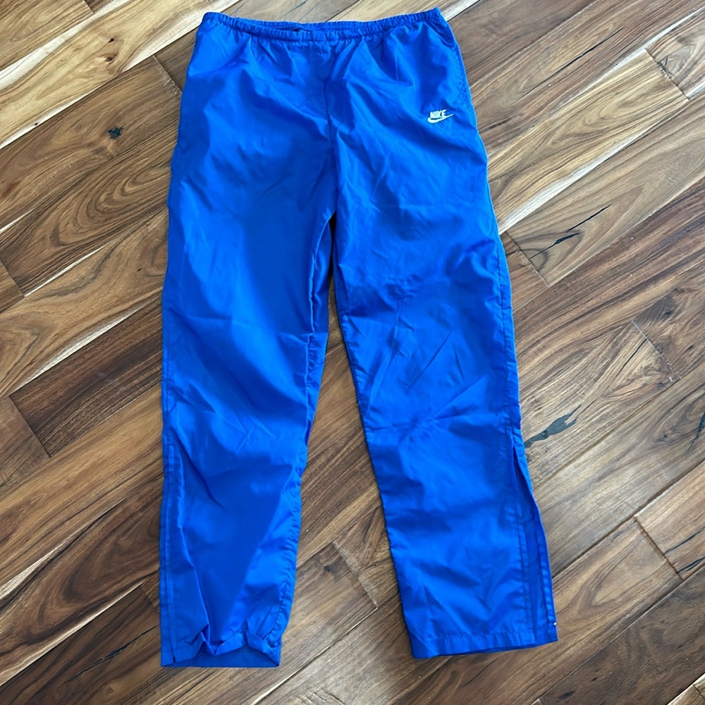 Nike Windbreaker Track Joggers Zip Leg Pants Mens Womens Size Large